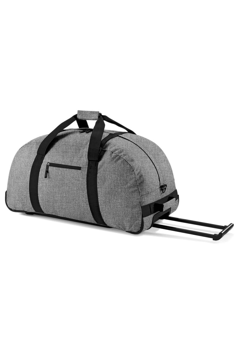 BagBase Classic Wheelie Holdall / Duffel Travel Bag (Grey Marl) (One Size) - Default Title