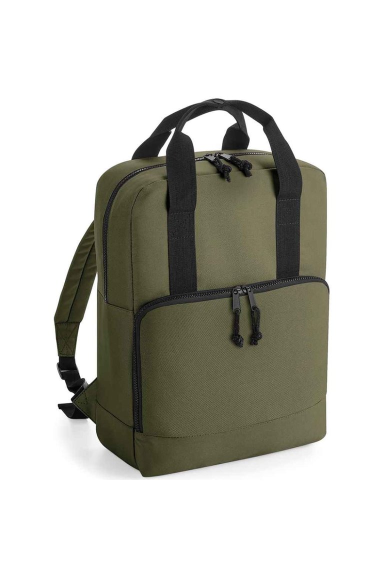 Bagbase Military Green Cooler Recycled Backpack (Military Green) (One Size)  | Verishop