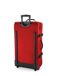 Bagbase Escape Dual-Layer Large Cabin Wheelie Travel Bag/Suitcase (25 Gallons) (Classic Red) (One Size)
