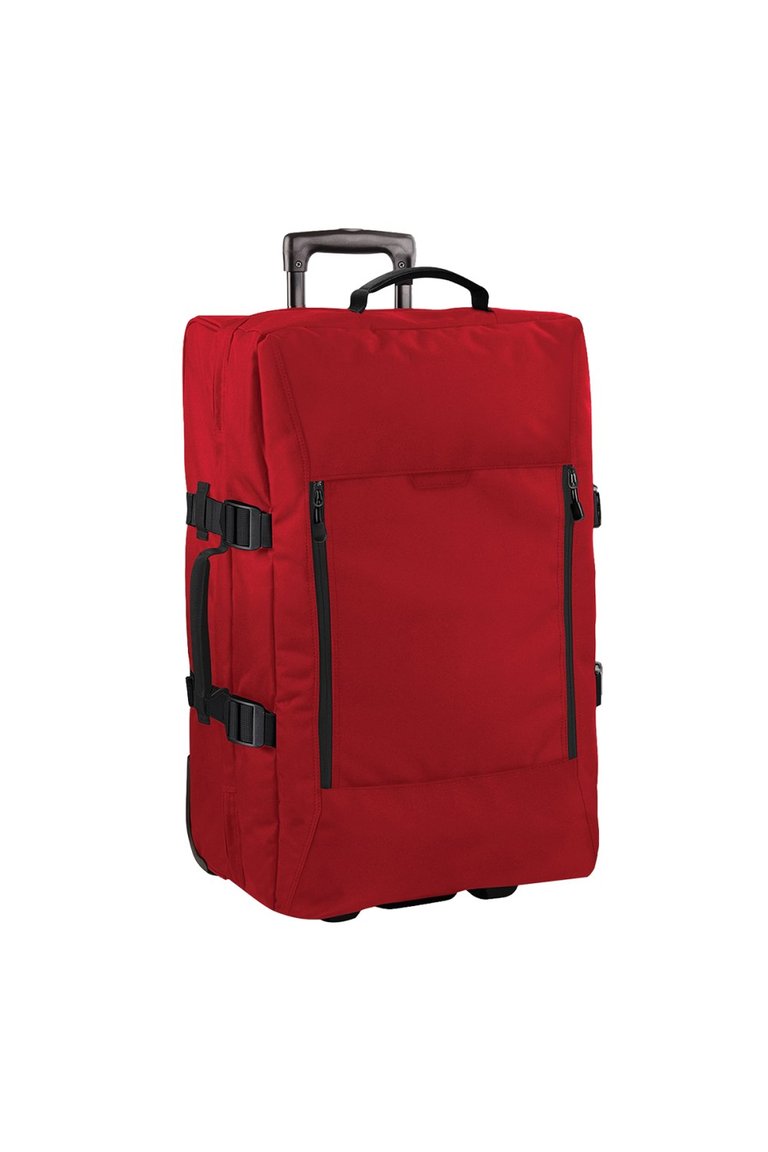 Bagbase Escape Dual-Layer Medium Cabin Wheelie Travel Bag/Suitcase (19 Gallons) (Classic Red) (One Size) - Classic Red