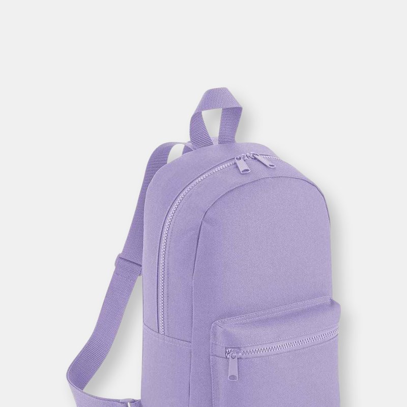 Bagbase Essential Fashion Mini Backpack (one Size) In Purple