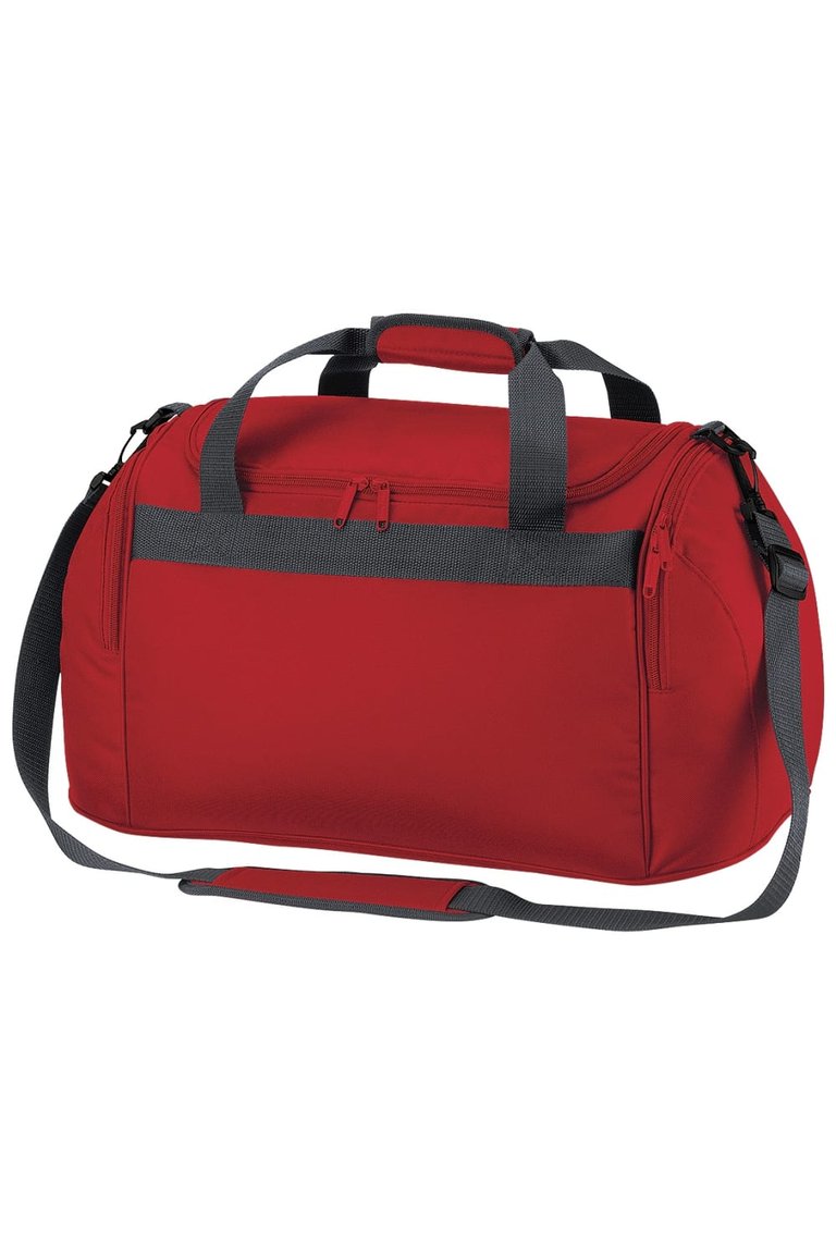 Bagbase Freestyle Holdall / Duffel Bag (26 Liters) (Pack of 2) (Classic Red) (One Size) - Classic Red
