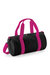 Bagbase Mini Barrel Bag (Pack of 2) (Black/Fuchsia) (One Size) - Black/Fuchsia