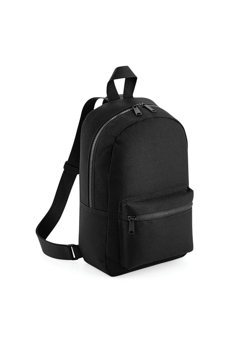 Bagbase Mini Essential Backpack/Rucksack Bag (Pack of 2) (Black) (One Size) - Black