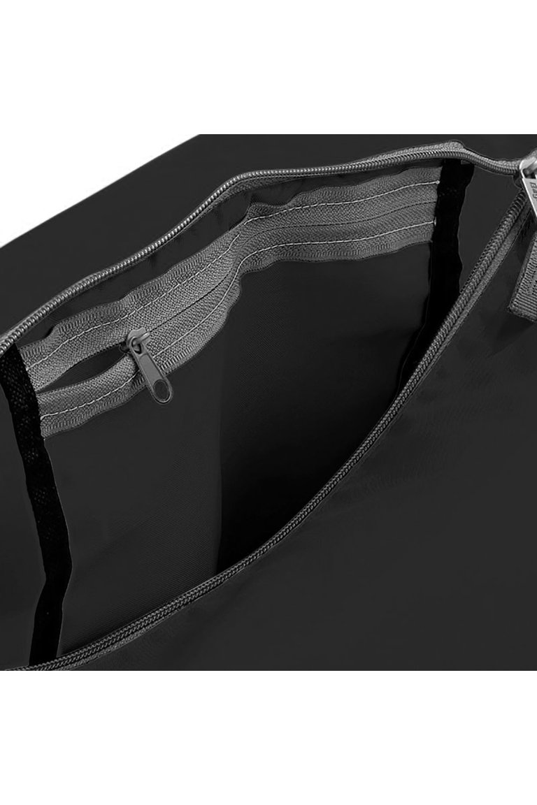 BagBase Packaway Barrel Bag/Duffel Water Resistant Travel Bag (8 Gallons) (Black) (One Size) - Black