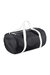 BagBase Packaway Barrel Bag/Duffel Water Resistant Travel Bag (8 Gallons) (Black / White) (One Size) - Black / White