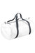 BagBase Packaway Barrel Bag/Duffel Water Resistant Travel Bag (8 Gallons) (Pack (White) (One Size) - White