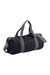 Bagbase Plain Varsity Barrel/Duffel Bag (20 Liters) (Black/Gray) (One Size) - Black/Gray