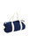 Bagbase Plain Varsity Barrel/Duffel Bag (5 Gallons) (Pack of 2) (French Navy/Off White) (One Size) - French Navy/Off White