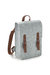 Bagbase Premium Felt Knapsack (Gray Melange/Tan) (One Size) - Gray Melange/Tan