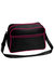 Bagbase Retro Adjustable Shoulder Bag (18 Liters) (Black/Fuchsia) (One Size) - Black/Fuchsia
