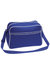Bagbase Retro Adjustable Shoulder Bag (18 Liters) (Bright Royal/White) (One Size) - Bright Royal/White