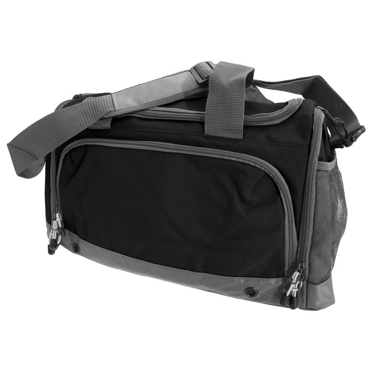 BagBase Sports Holdall / Duffel Bag (Black) (One Size) - Black