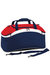 BagBase Teamwear Sport Holdall / Duffel Bag (54 Liters) (French Navy/ Classic Red/ White) (One Size) - French Navy/ Classic Red/ White