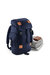 Bagbase Urban Explorer Knapsack Bag (Pack of 2) (Navy Dusk/Tan) (One Size) - Navy Dusk/Tan