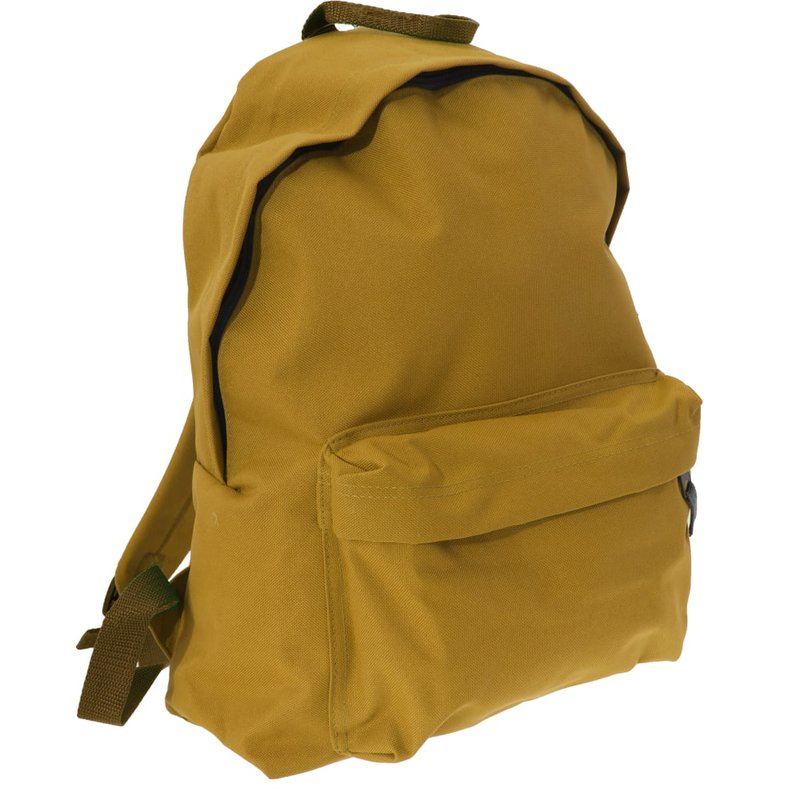Bagbase Fashion Backpack / Rucksack Pack Of 2 (18 Liters) In Orange
