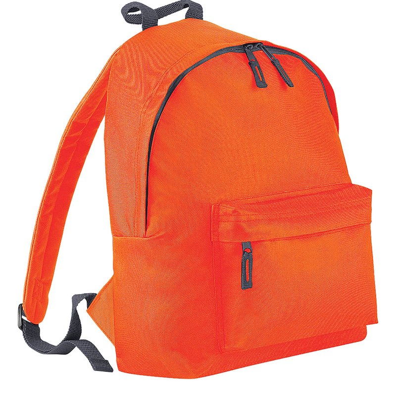 Bagbase Fashion Backpack / Rucksack Pack Of 2 (18 Liters) In Orange