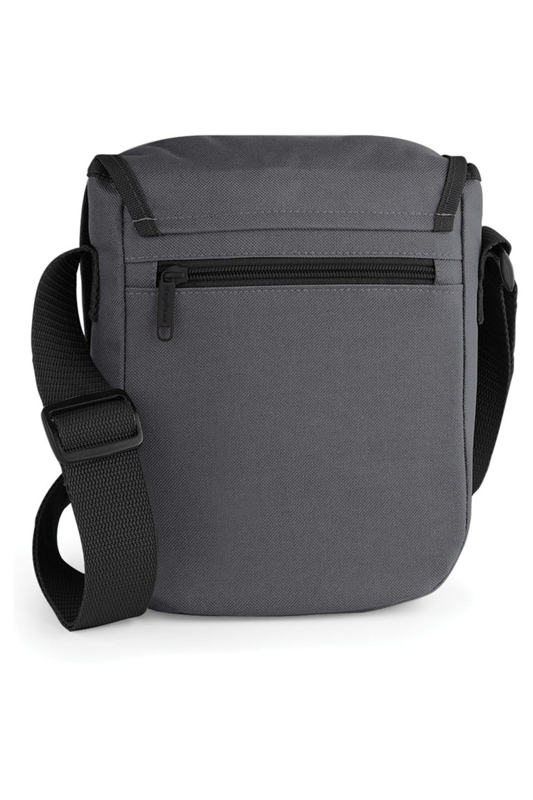Mini Adjustable Reporter / Messenger Bag 2 Liters - Graphite Grey/Black