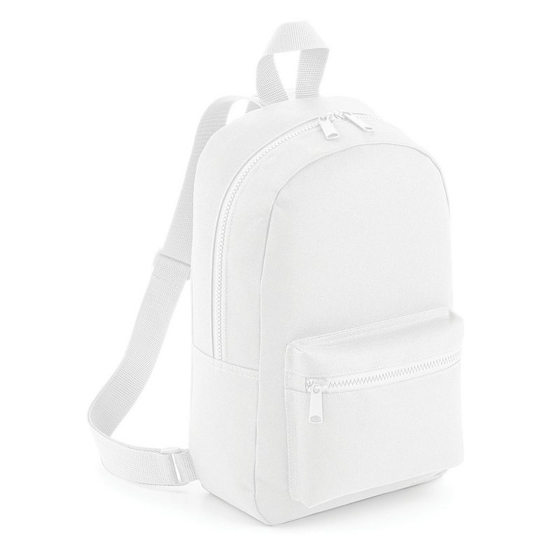 Bagbase Mini Essential Knapsack Bag (white)