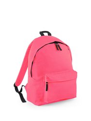 Original Plain Backpack (Fluorescent Pink) - Fluorescent Pink