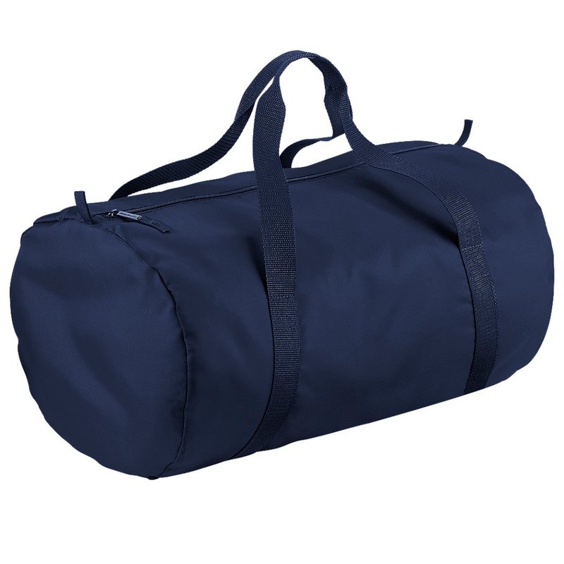 Bagbase Packaway Barrel Bag/duffel Water Resistant Travel Bag (8 Gallons) In Blue