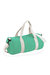 Plain Varsity Barrel/Duffel Bag (20 Liters) - Mint Green/Off White - Mint Green/Off White