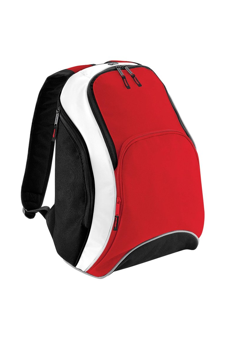 Teamwear Backpack/Rucksack, 21 Liters - Classic Red/Black/White - Classic Red/Black/White