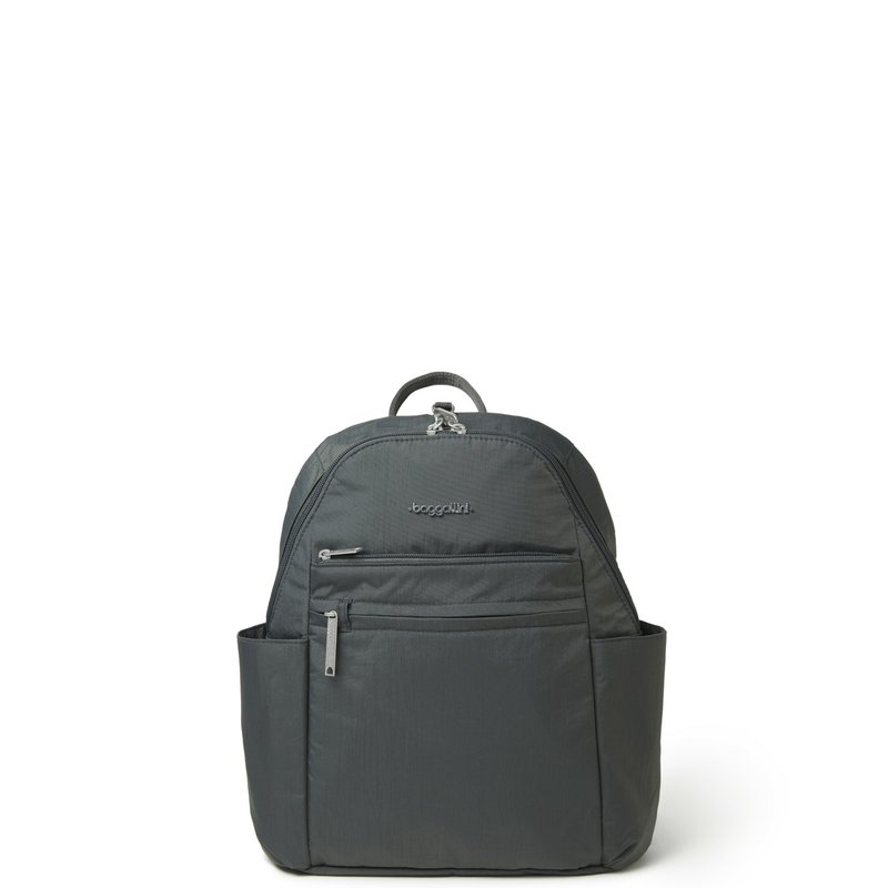 Baggallini Anti-theft Vacation Backpack In Grey