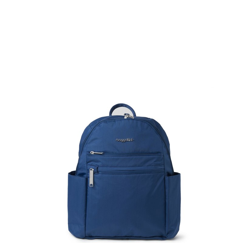 Baggallini Anti-theft Vacation Backpack In Blue