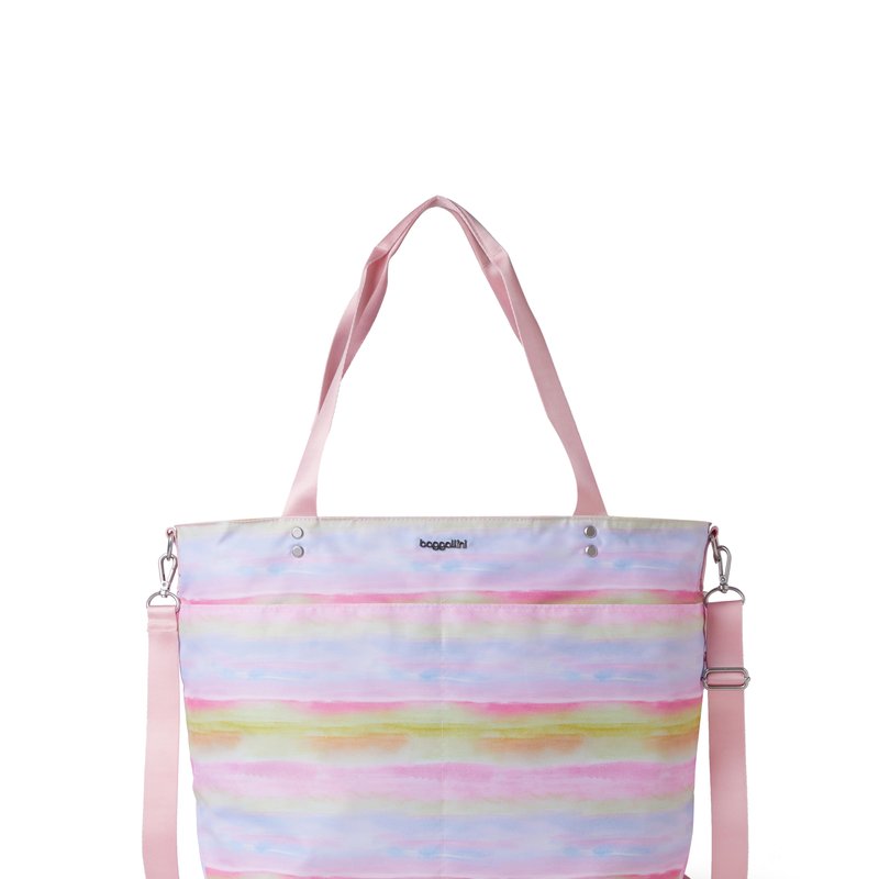 Baggallini Large Carryall Tote In Pink