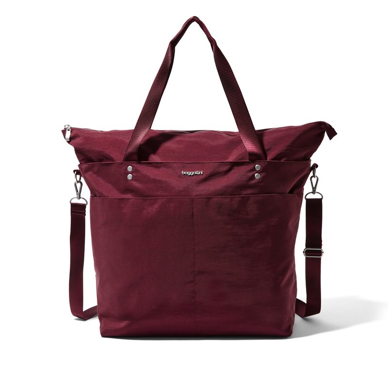 Baggallini Large Carryall Tote In Red