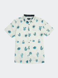 No Drought No Doubt - 7-Seas™ Button Up Shirts - White/Blue