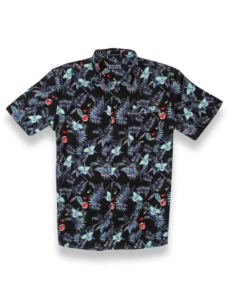 Panther 86 - Nighthawk™ Button Up Shirts - Black