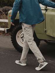 Vagabonds - Khaki Stretch Ripstop Adventure Pants