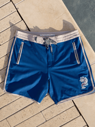 What's My Name? - Remanso 17" Boardshorts - Blue
