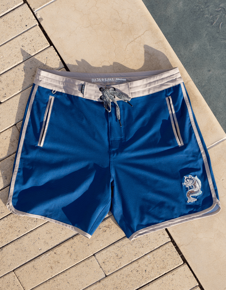 What's My Name? - Remanso 17" Boardshorts - Blue