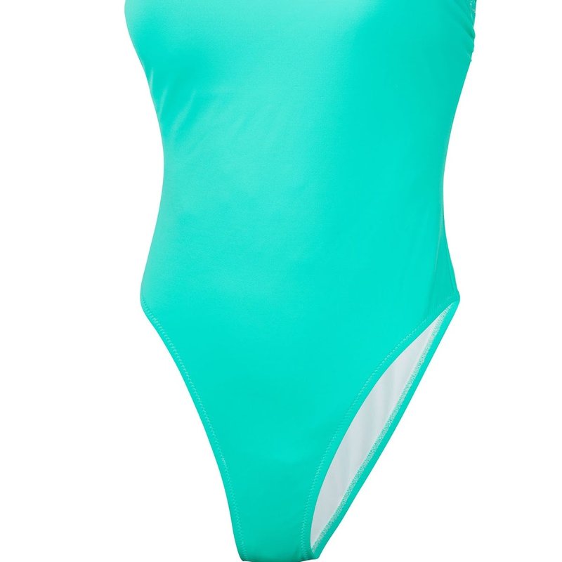 Bambina Swim Cari One-piece Swimsuit In Green