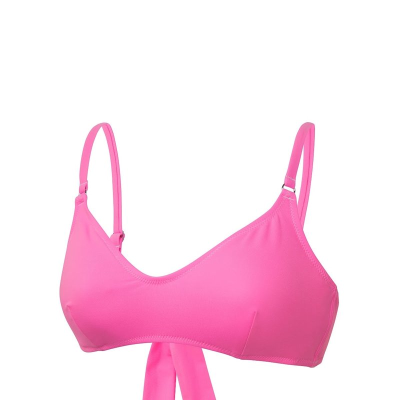 Bambina Swim Hali Bralette Bikini Top In Pink