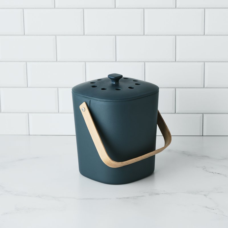 Bamboozle Composter Dustbin In Blue