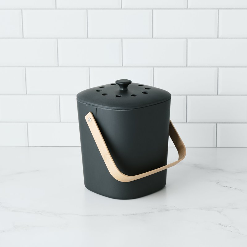Bamboozle Composter Dustbin In Grey