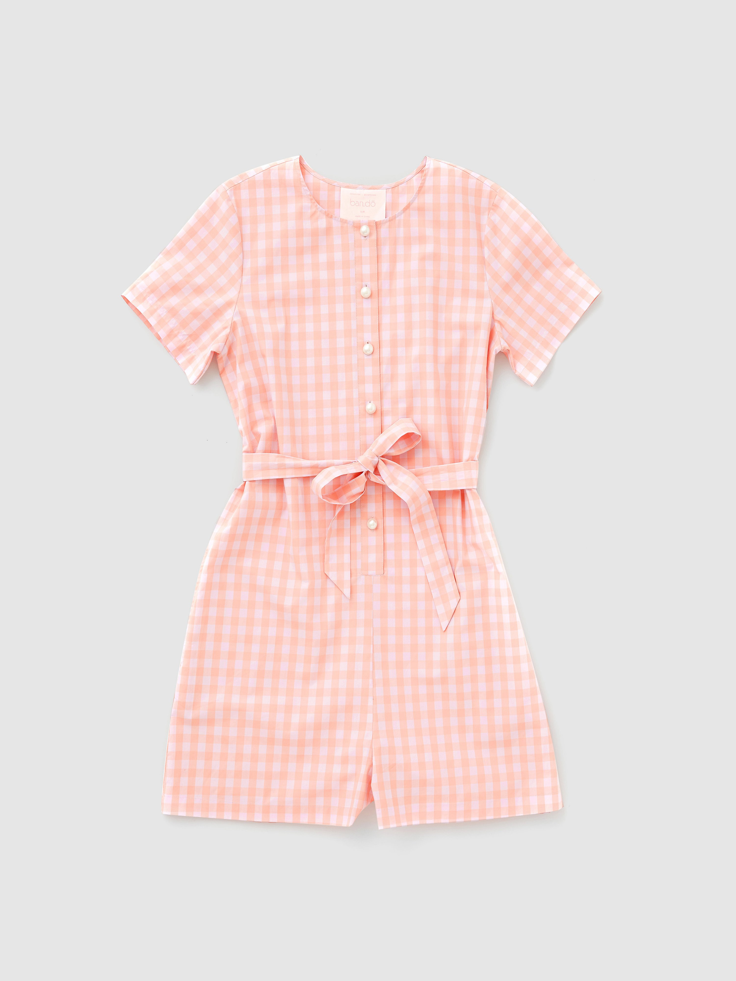 Ban.do Easy Romper In Picnic Plaid