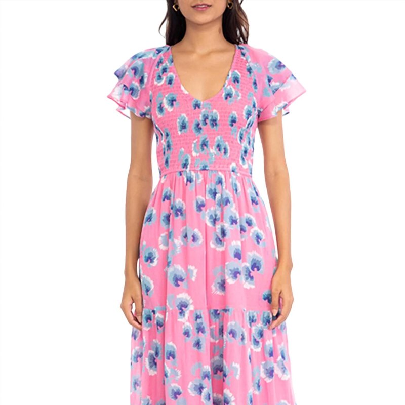 Shop Banjanan Ira Dress In Pink