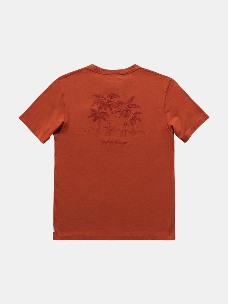 Natural Selection Trader Tee Shirt - Terracotta