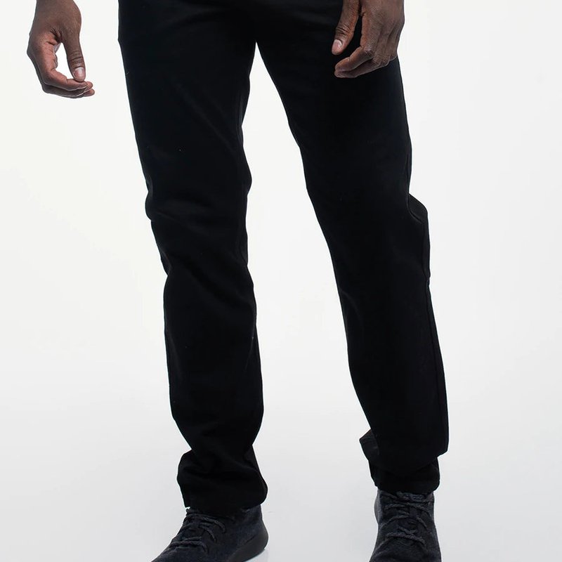 Barbell Apparel Athletic Fit Chino Pant In Black