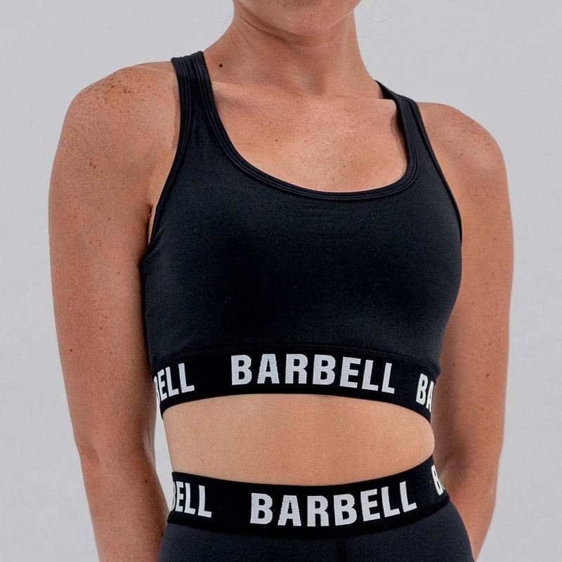 Barbell Apparel Barbell Sports Bra In Black