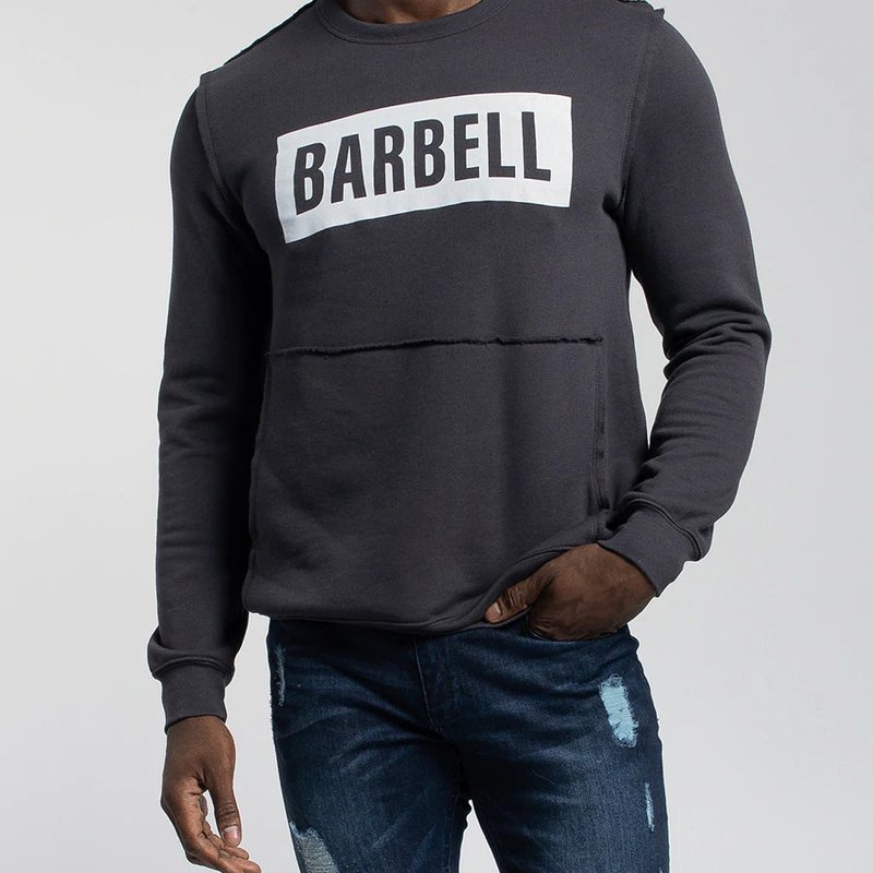 Barbell Apparel Crucial Pullover In Grey