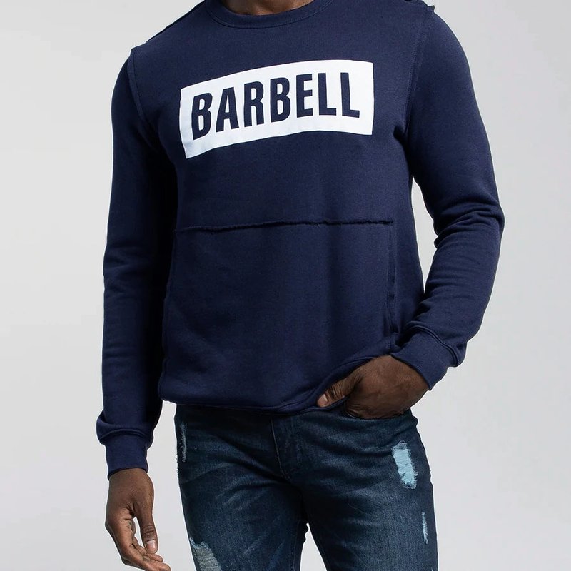 Barbell Apparel Crucial Pullover In Blue
