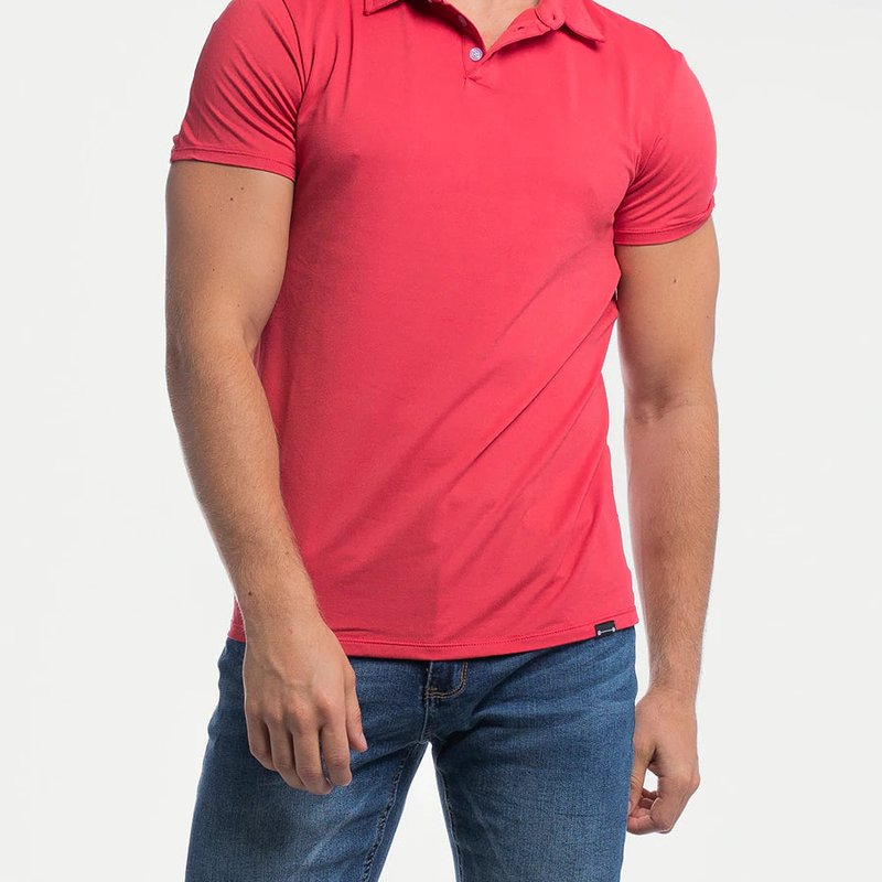 Barbell Apparel Havok Polo Shirt In Red