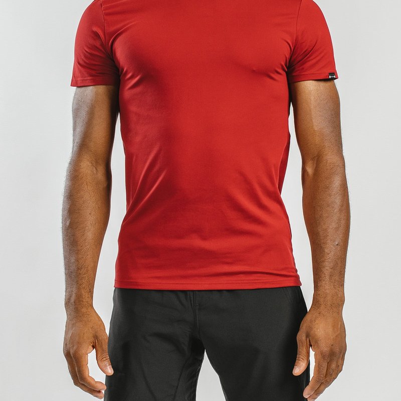 Barbell Apparel Havok Short Sleeve T- Shirt In Red