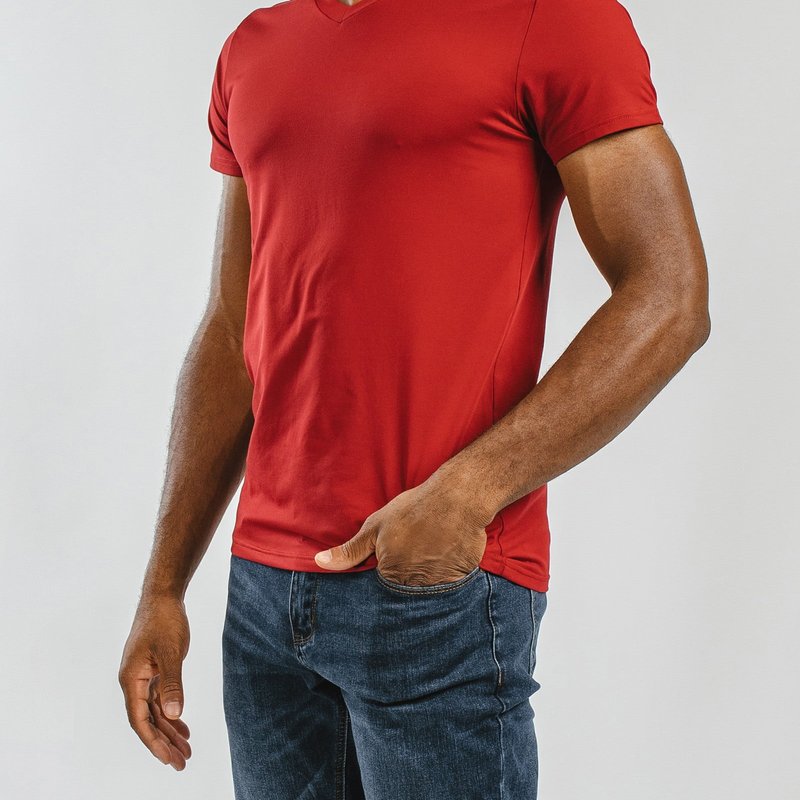 Barbell Apparel Havok V T-shirt In Red